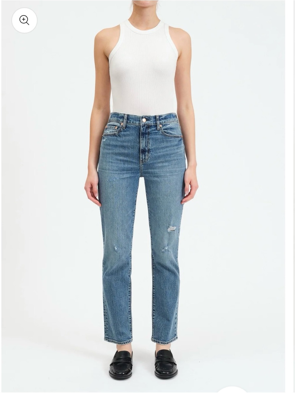 DAZE SMARTY PANTS HIGH RISE SLIM STRAIGHT IN BROOKLYN VINTAGE SIZE 27